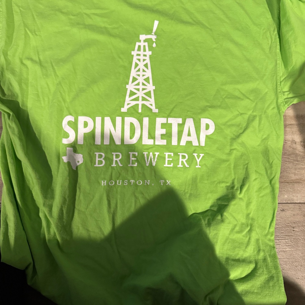 Men’s Green Spindletap Brewery T-Shirt